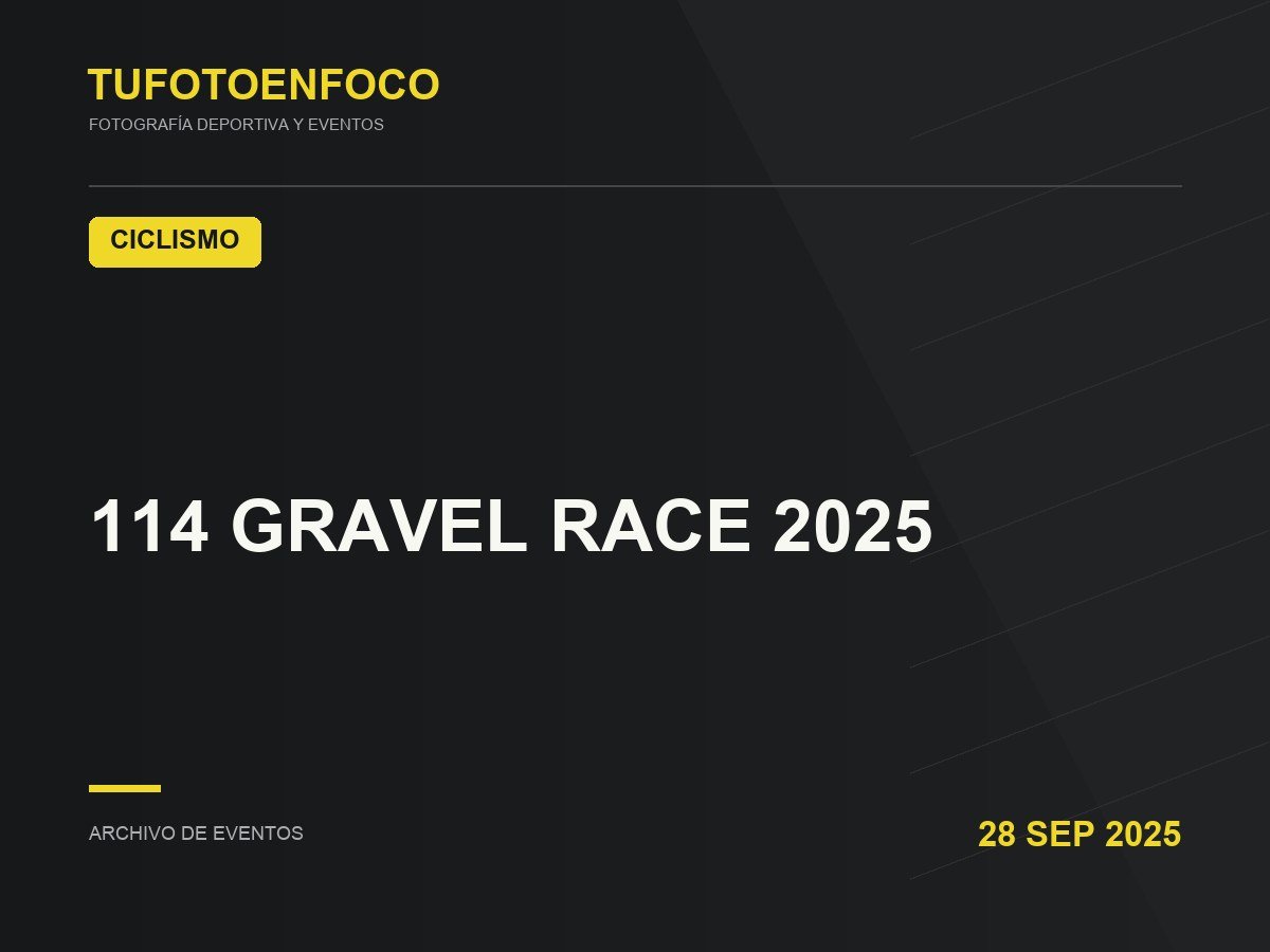 114 GRAVEL RACE 2025 · 2025-09-28 · Ciclismo