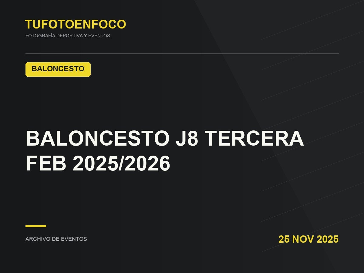 BALONCESTO J8 TERCERA FEB 2025/2026 · 2025-11-25 · Baloncesto