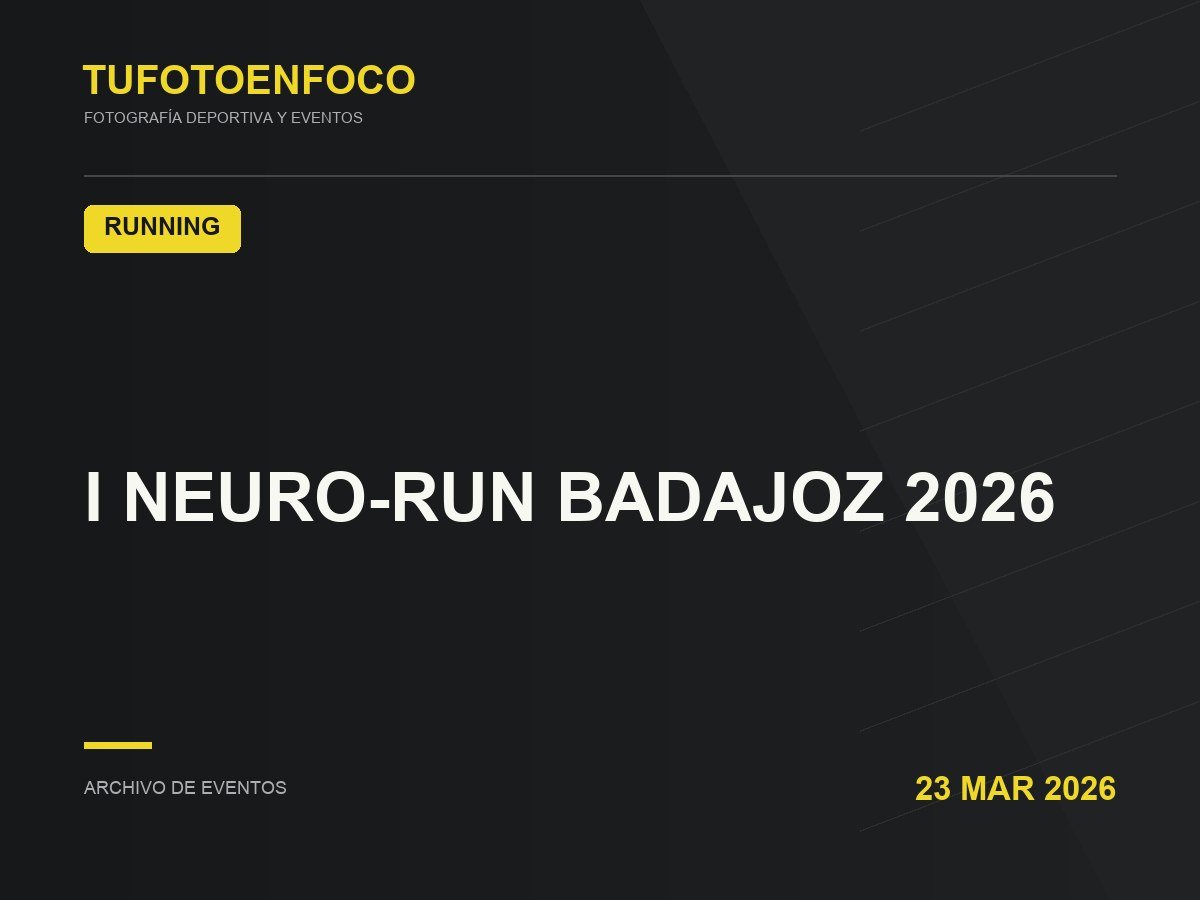 I NEURO-RUN BADAJOZ 2026 · 2026-03-23 · Running